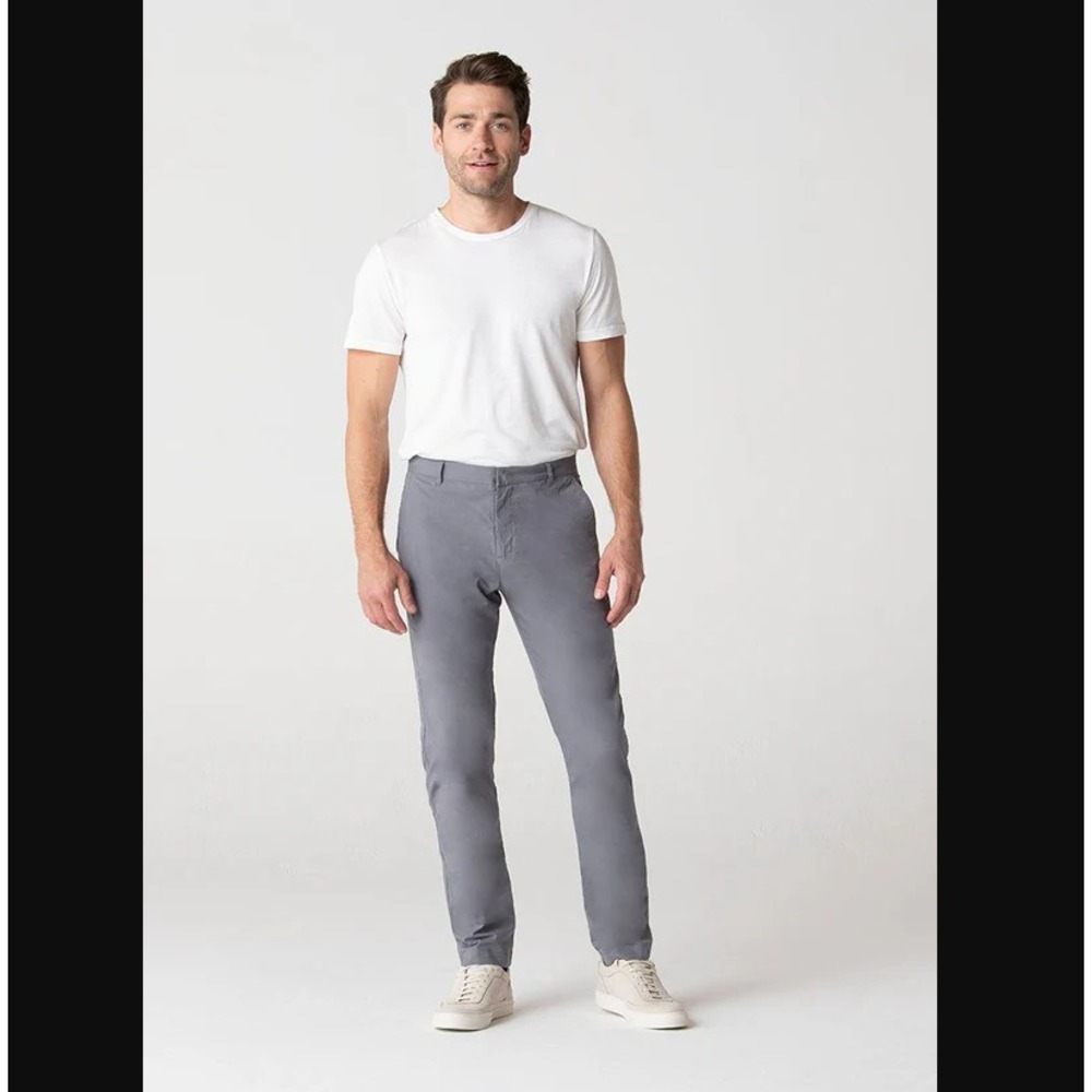 Swet Tailor NEW NWT Mens 28x32 Slate Gray Military Office Pants‎ Chino Golf